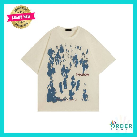 Tops - Oversized Graphic Tee Y2K Vintage Graffiti Tie Dye Streetwear Summer Tops